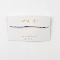 SysterP Code bracelet Just Breathe.